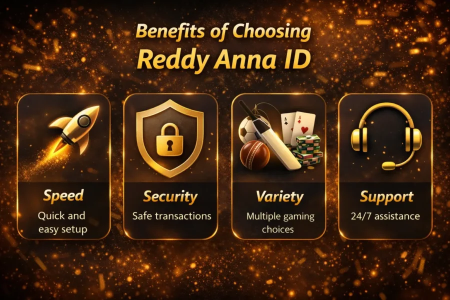 Benefits of Reddy Anna ID